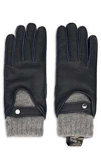 Moorer Knit-Cuff Gloves