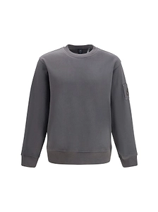 Moose Knuckles Hartsfield Logo Crewneck Sweatshirt
