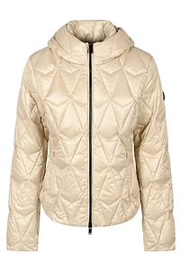 Moose Knuckles Hooded Quilted Down Jacket