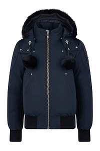 Moose Knuckles Hooded Zipped Jacket