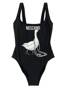 Moschino Goose One-Piece Swimsuit