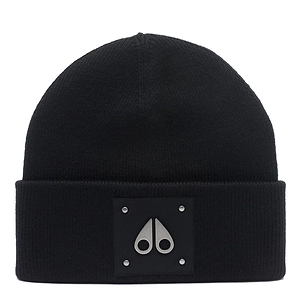 Logo Patch Beanie Hat