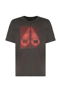 Moose Knuckles Logo Printed Crewneck T-Shirt