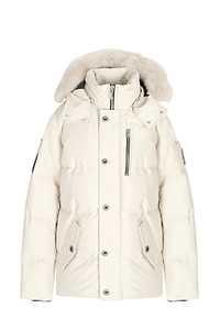 Moose Knuckles Zip Detailed Hooded Coat