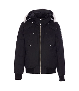 Moose Knuckles Zip-Up Bomber Jacket