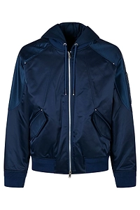 Moose Knuckles Zip-Up Hooded Jacket