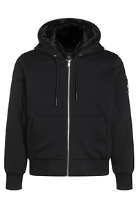 Moose Knuckles Zip-Up Hooded Jacket