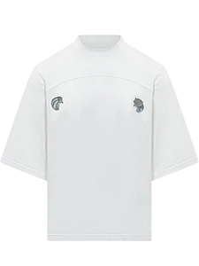 Mordecai Falcon Print Oversized T-Shirt