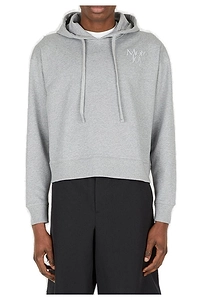 More Joy By Christopher Kane Drawstring Cropped Hoodie