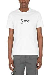 More Joy By Christopher Kane Logo Printed Crewneck T-Shirt