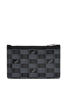 Moreau Check Pattern Clutch Bag