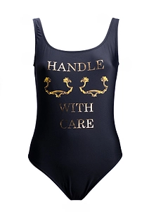 Moschino Printed One-Piece Swimsuit