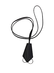 Leather Lanyard Keyring