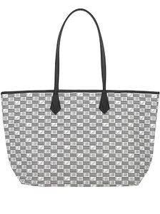 Geometric Print Tote Bag