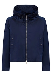 Moorer Ninfa Zip-Up Hooded Jacket