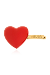Moschino Heart Motif Hair Clip