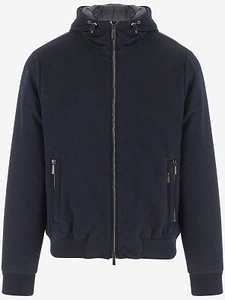 Moorer Oniro Quilted Hooded Jacket