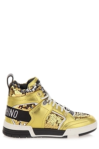 Moschino High-Top Sneakers