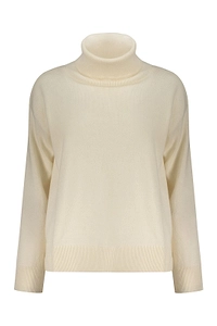 Moorer Oversized Turtleneck Knitted Sweater