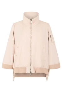 Moorer Oversized Zip-Up Jacket