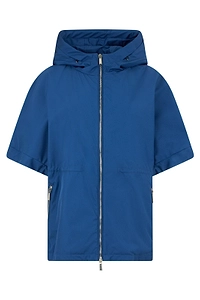 Penelope Short-Sleeve Hooded Jacket