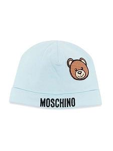Moschino Baby Teddy Logo Beanie