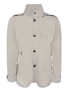 Moorer Portoos Crinkle Nylon Coat