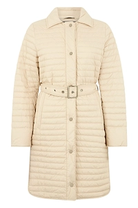 Moorer Quilted Belted Coat