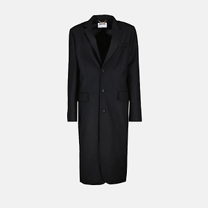 Moschino Belted Longline Coat