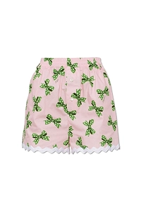 Moschino Bow Print Shorts