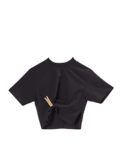 Twisted Cropped T-Shirt