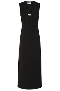 Moschino Jeans V-Neck Sleeveless Dress