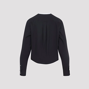 Moschino Bow Trim Cropped Jacket
