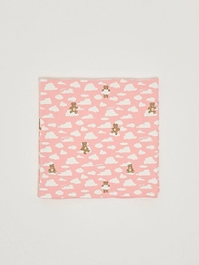 Moschino Kids All-Over Printed Blanket