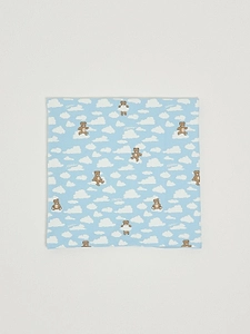 Moschino Kids All-Over Printed Blanket