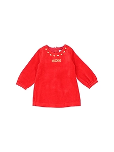 Moschino Kids Heart Embellished Dress