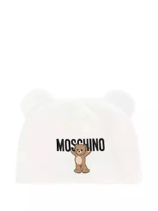 Moschino Kids Logo Detailed Knitted Beanie