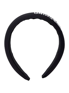 Moschino Kids Logo Cotton Headband