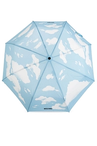 Moschino Cloud Print Folding Umbrella