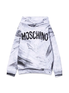 Moschino Cotton Hoodie With Hood