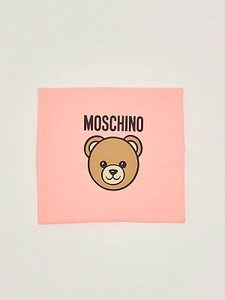 Moschino Kids Logo Printed Blanket