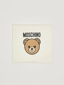 Moschino Kids Logo Printed Blanket
