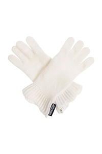 Moschino Logo Patch Knitted Gloves