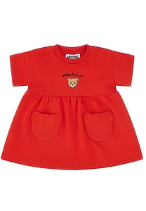 Moschino Kids Short-Sleeved Crewneck Dress