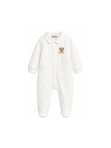 Moschino Kids Teddy Bear Embroidered Pajama