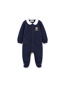 Moschino Kids Teddy Bear Embroidered Pajama