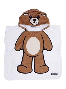 Moschino Kids Teddy Bear Hooded Sleeveless Cover-Up