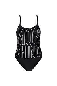Moschino Logo One-Piece Swimsuit