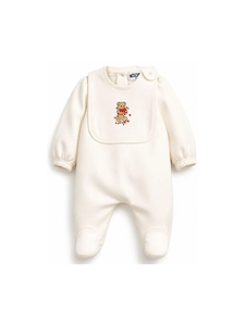 Moschino Kids Teddy Bear Printed Babygrow Set