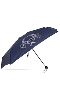 Moschino Logo Printed Folding Umbrella